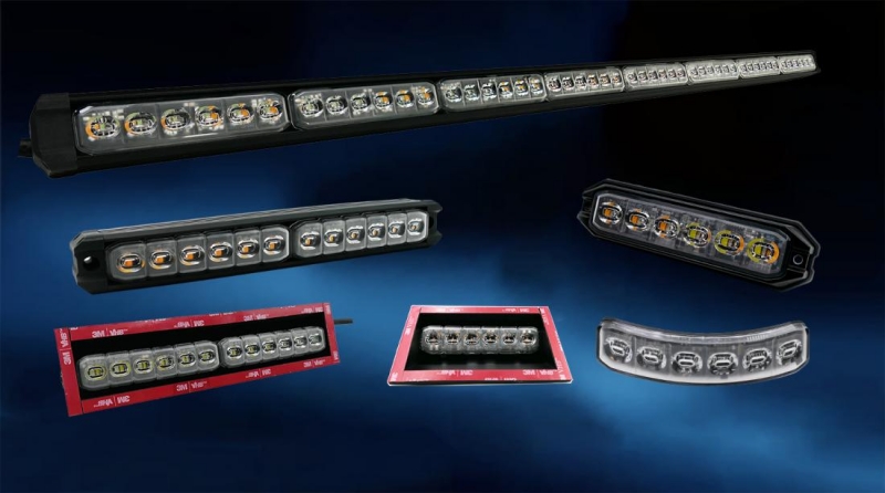 Szilikon lencse Led figyelmeztető lámpák