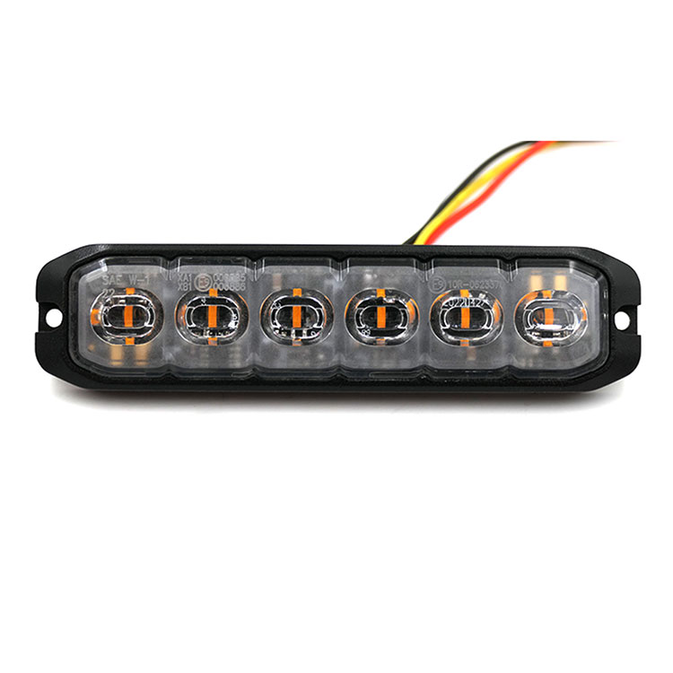LED szilikon lencse figyelmeztető lámpa